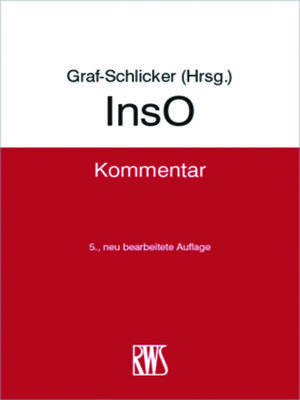 cover image of InsO